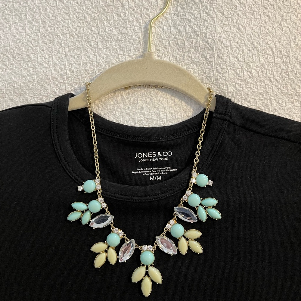 Turquoise and Lime Green Necklacee